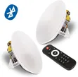 2-in-1 Frameless Bluetooth Ceiling Speakers (80W) - 1
