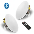 2-in-1 Frameless Bluetooth Ceiling Speakers (80W) - 4