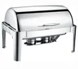 Stainless Steel Square Roll Top Chafing Dish - 2