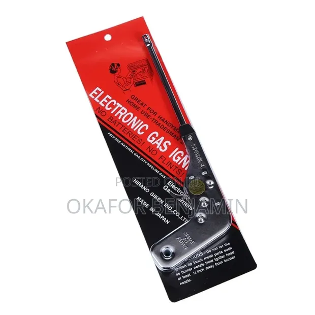 Stainless Steel Electronic Spark Ignitor Gaslighter - 1