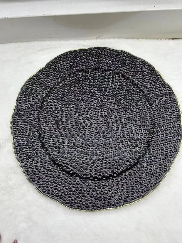 High Quality Black Charger Plate - 1