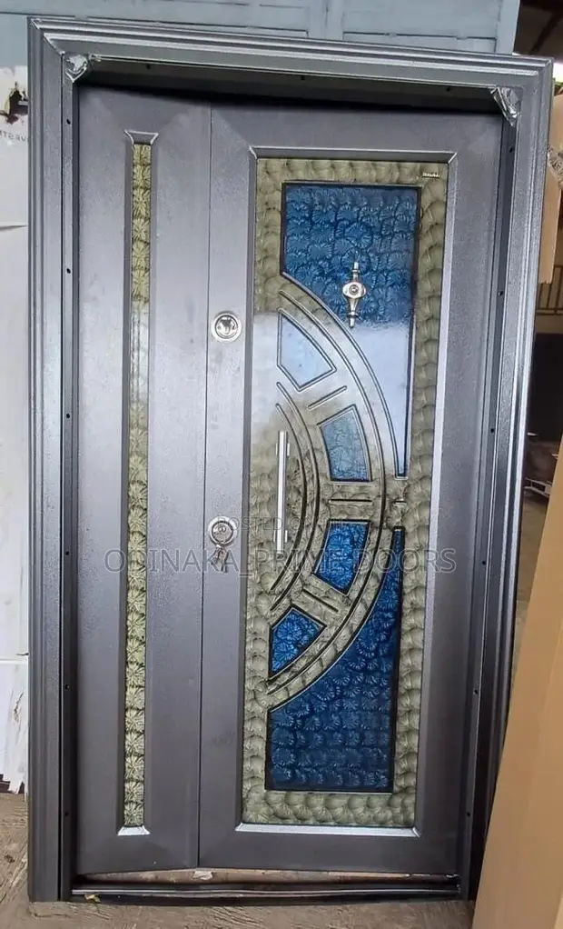 7ft x 4ft Turkey Adjustable Frame Pum Pum Half Moon Security Door - 1