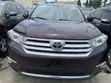 2012 Toyota Highlander SE Red - 1