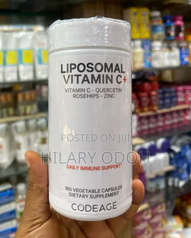 Codeage Liposomal Vitamin C+ (180 Caps) - 1