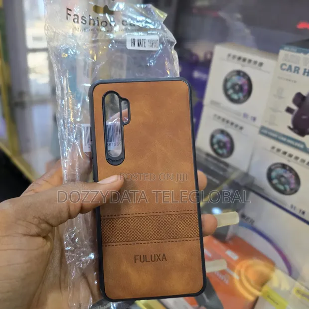 Kwalliyar Fata Brown don Xiaomi Mi Note 10 Lite - 1