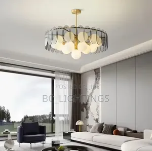 Nordic Designer Style Glass Pendant Light for Living Room/Dining