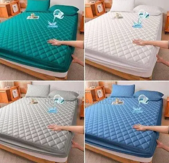 Waterproof Bedsheets with 2 Pillow Cases - 1