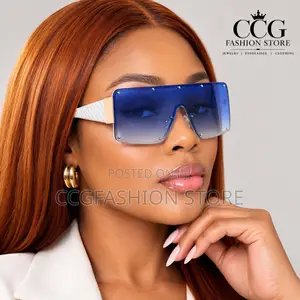 Women's Square Frameless Marine Sunglasses