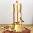 High Quality Gold Kitchen Tools Set (304 Stainless Steel) - 1