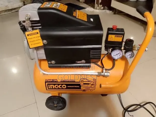 Ingco 24-Liter 2-HP Industrial Air Compressor - 1