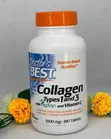 Doctor's Best Collagen Type 1 & 3, 180 Tablets - 1