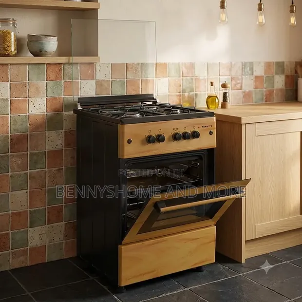 Maxi Gas Cooker 60x60 CM (3+1) Burners - 1
