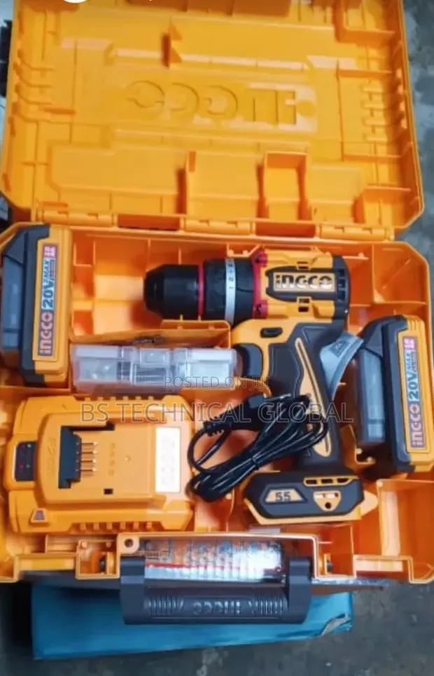 Brand New Battery Drilling Machine (Cordless Drill) - 1