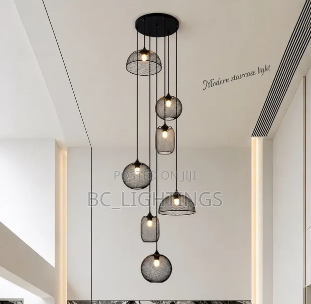 Modern Chandelier for Staircase & Indoor Lighting - 1