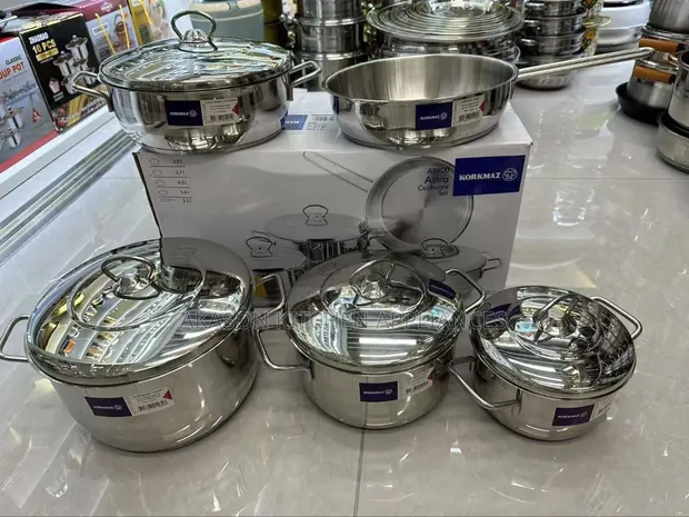 Korkmaz Turkey Stainless Cooking Pot - 1