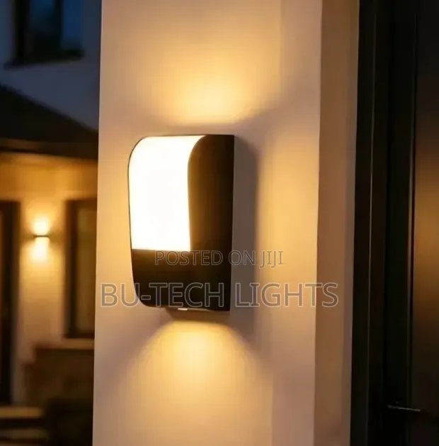 Curved Front-Facet Wall Light - 1