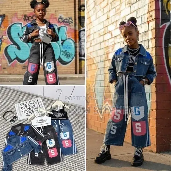 77kids Girls' Jeans Trousers (3-5 Years) - 1