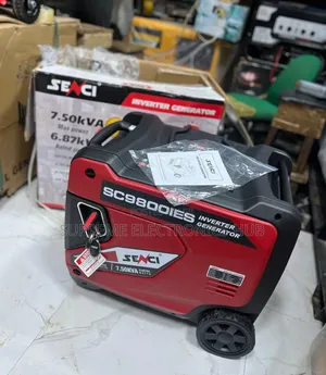 Senci SC98000IES 7.5kVA Petrol Inverter Generator (Low Noise, Remote Start)