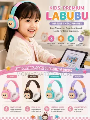 Kayan Kunnen Yara masu Kyau na Labubu Character Wireless