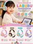 Kids' Premium Labubu Character Wireless Headphones - 1