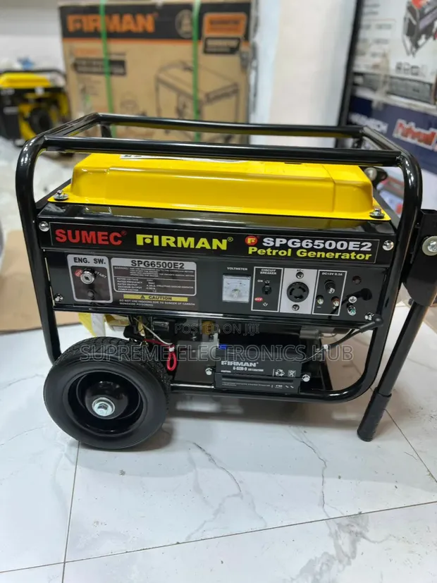 Sabon Sumec Firman SPG6500E2 4.5kW Key Start Petrol Generator - 1
