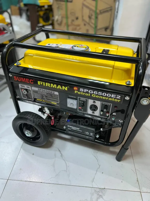 Sumec Firman SPG6500E2 4.5kva Key Start Generator - Garanti 1 Shekara - 1