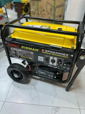 Sumec Firman SPG6500E2 4.5kva Key Start Generator - 1 Year Warranty