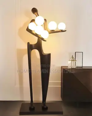 Humanoid Art Sculpture LED Floor Lamp