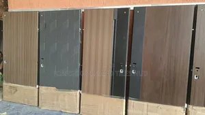 Israeli Security Door - Brown Steel