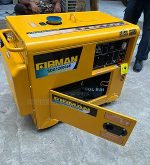 Original Firman 10kva Diesel Soundproof Generator - 1 Year Warranty