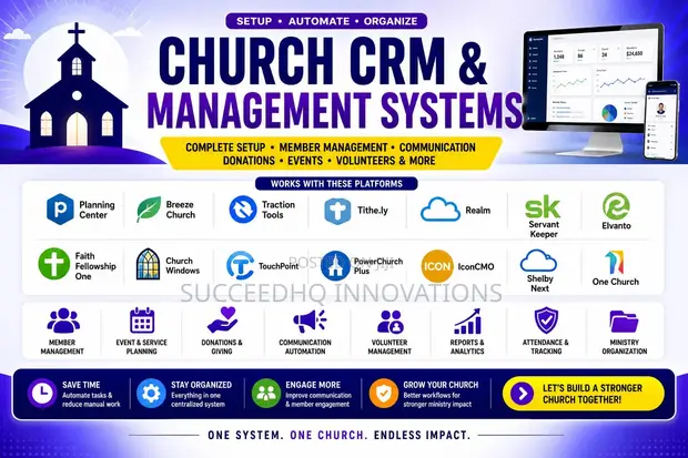 Church Management Software Setup - 1