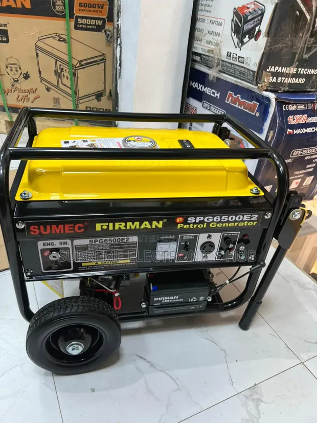 Sumec Firman SPG6500E2 Key Start Jin na Man Fetur - 1