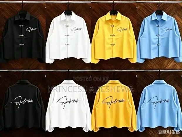 Unisex Quality Cotton Shirts - Various Colors - 1