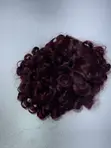 Gashin Mutum 100% Wig Na Shaha-da-Shaha Mai Gyaran Gaba - Ja-dogo, 10 Inch - 3