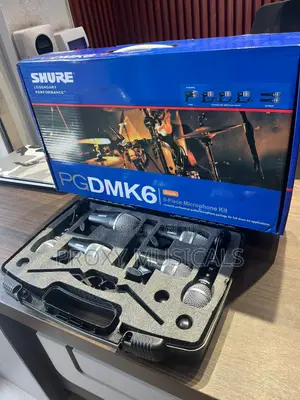 Shure PGDMK6 6-Piece Drum Microphone Set