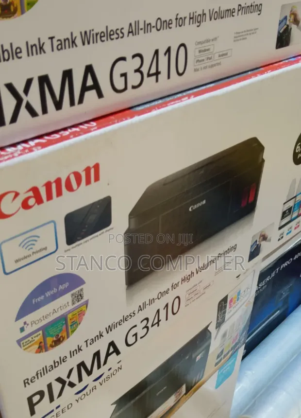 Canon PIXMA G3410 Refillable Ink Tank Printer - 1