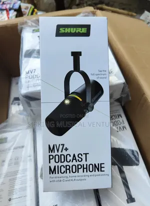 Shure MV7+ Original Podcast Studio Microphone