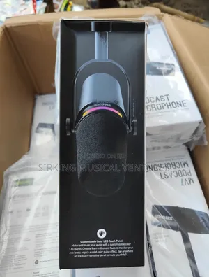 Shure MV7+ Asalin Microphone na Studio don Podcast