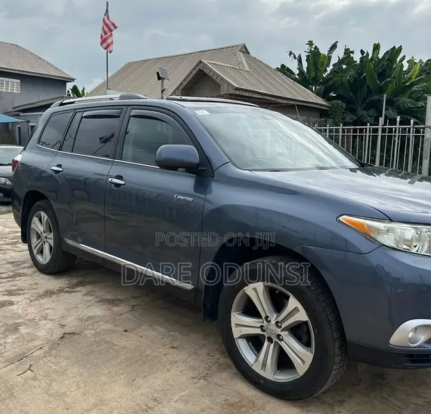 Toyota Highlander Limited 2012 Blue - 1