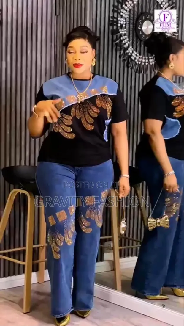 Gravity Fashion Kayan Mata Na Musamman 2-Piece - 1