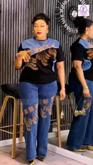 Gravity Fashion Kayan Mata Na Musamman 2-Piece