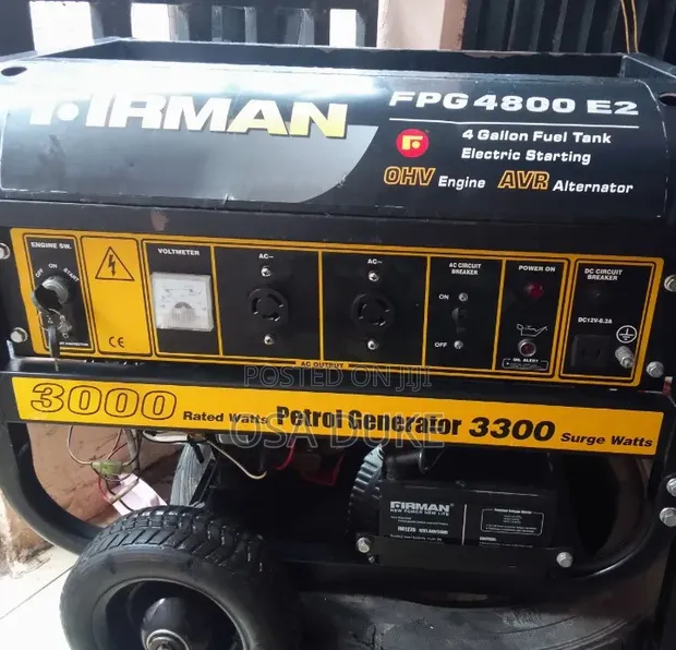 FIRMAN FPG4800E2 Mai Amfani da Man Fetur Mai Kyau na Copper Generator - 1