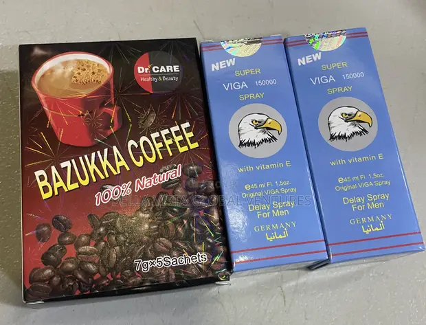 Bazukka Coffee & Viga Delay Spray Combo for Men - 1