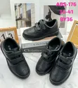 Meibalun Leather Flats Shoes - Black - 1