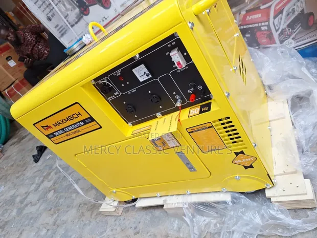 Maxmech MDG7000SE 6.5kVA Mai Rushewar Diesel Generator - 1