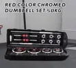 50kg Chrome Adjustable Dumbbell Set - 1