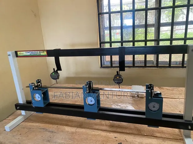Continuous Beam Apparatus - Civil Engineering Lab Equipment - 1