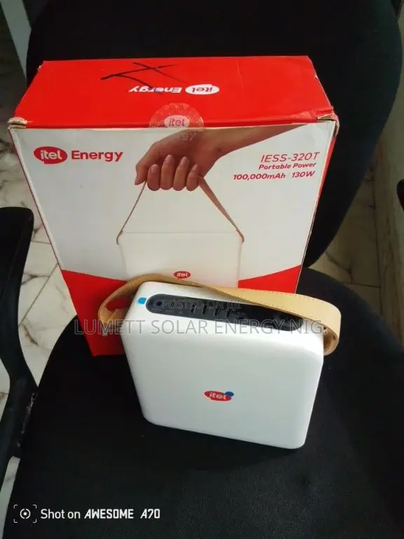 Itel Power Go IESS-320T 130W Mini Solar Generator - 1