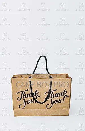 Kraft Bags na Musamman daga Cake Box