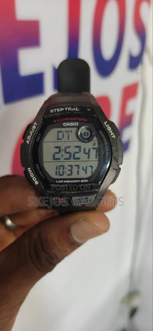 Casio WS-2000H Digital Step Tracker Watch - 1